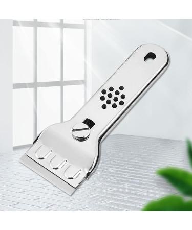 Hob Scraper - Blade Cleaning Scraper for Glass with 5 Replacement Blades | Stainless Steel Blade Scratches for Induction Hobs Glass Ceramic Hob Oven Shayu - Buy Online on GoSupps.com