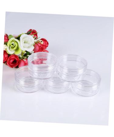Beavorty Travel Bottles - 50pcs Small Round Jars for Glitter & Cosmetics | Perfect for Travel - Buy Online on GoSupps.com