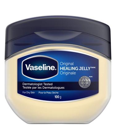 Vaseline Original Petroleum Jelly 100g- Hypoallergenic Skin Moisturizer for Sensitive Skin Imported from Canada