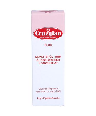 CRUZYLAN Plus mouth/rinse and gargle water concentrate with PIP 50 ml