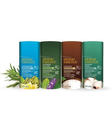  Desert Essence Desert Essence - Fresh Powder Deodorant - 63g - Pack of 3 - Buy Online on GoSupps.com