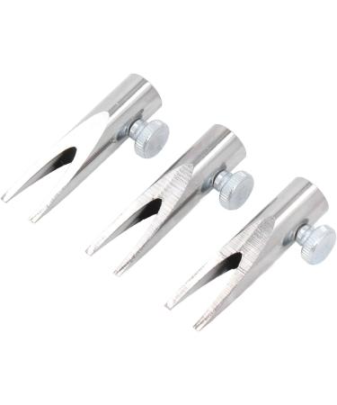 Metal Eyebrow Pencil Sharpener Lightweight Aluminum Alloy U-Shaped Effective Eyebrow Sharpening Tool for Home (Silver) - Buy Online on GoSupps.com
