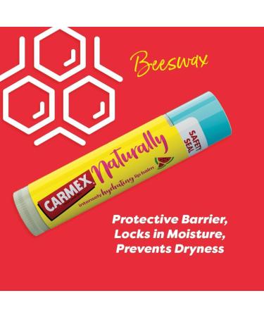  Carmex Carmex Lip Balm Various Fragrances (Naturally Watermelon 6 Units) - Buy Online on GoSupps.com