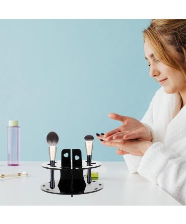 Buy Cabilock Makeup Brush Display Stand - Versatile Hanging Rack & Storage Solutions for Brushes & Toothbrushes - Buy Online on GoSupps.com