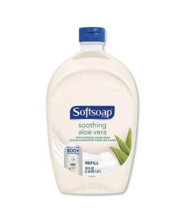 Softsoap Aloe Vera Scent Liquid Hand Soap Refill 50 oz. Aloe Vera 50 Fl Oz (Pack of 1)