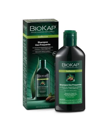 BIOKAP BIOKAP Frequent Use Shampoo with Tricobiotic with sweet almond oil for all hair types 200 ml