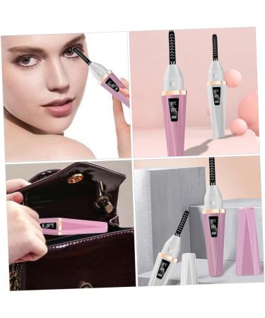 Housoutil 1pc Electric Eyelash Curler Adjustable Mode Lash Curler Heated Curler Makeup Eyelash Curler Eyelash Makeup Tool Mini Curling Clip Lash Tool Abs Beauty Tools USB Pink - Buy Online on GoSupps.com