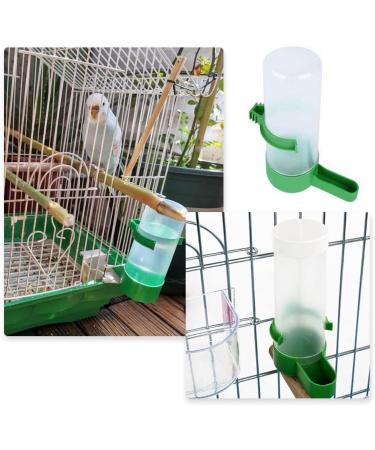 4 Pcs Bird Water Feeders Automatic Bird Water Dispensers Hanging Bird Waterers for Small and Medium Parrots Lovebird Cockatiel Budgie Cockatoo Parakeet - Buy Online on GoSupps.com