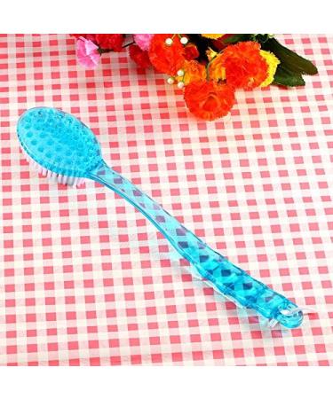Yosoo Long Handle Bath Shower Body Brush - Super Soft Bristles Back Scrubber for Wholesome Dry Skin - Buy Online on GoSupps.com