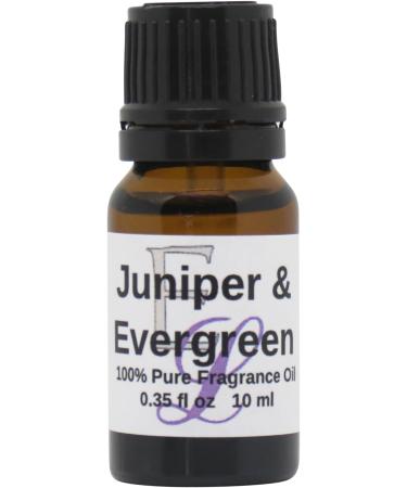 Juniper and Evergreen Fragrance Oil by Eclectic Lady 10 ml Premium Long Lasting Diffuser Oils Aromatherapy
