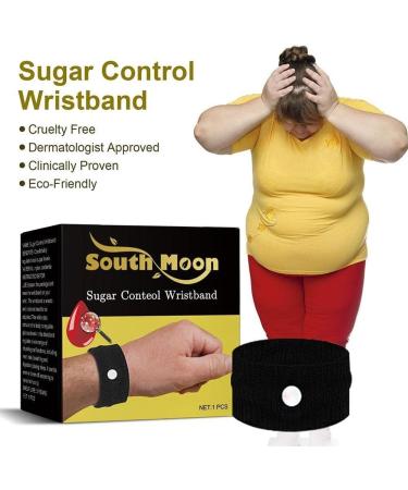 Sugar Wristband Blood Glucose Management Body Care Wrist Strap Regulate Sugar Blood Health Black Levels Care - Buy Online on GoSupps.com