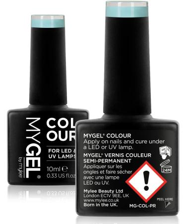 Mylee Gel Nail Polish 10ml Mint Leaf - Professional Salon & Home Use | Long Lasting & Easy to Apply Green Range - MG0063 - Buy Online on GoSupps.com