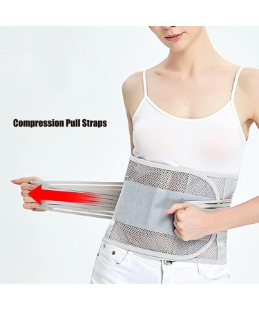 Wgust Back Support Belt for Men & Women | Breathable Adjustable Lordosis Support | Relief from Back Pain & Injury Prevention | XL/X-Large Fitness Sport - Buy Online on GoSupps.com