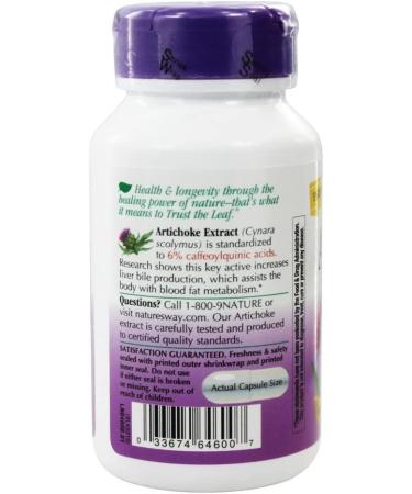Natures Way Artichoke Std - Natural Support for Digestive Health - Buy Online on GoSupps.com
