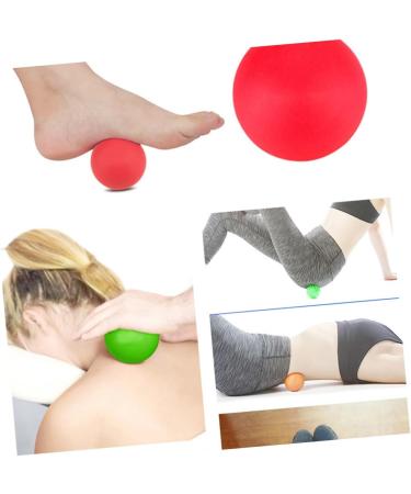 Inoomp Foot Massager - 6 Rollball Deep Tissue Massage Balls for Myofascial Relief | Lacrosse & Mobility Balls | Perfect for Yoga & Pain Relief - Buy Online on GoSupps.com