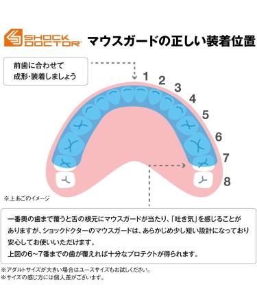 Shock Doctor Gel Max Power Carbon Convertible Mouth Guard - Adult Size, Non-Flavored - Buy Online on GoSupps.com