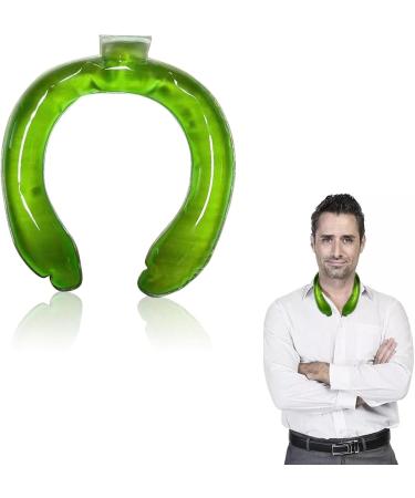Cooling Neck Tube Wrap | Wearable Cooling Neck Tube Device | Wearable Cool Neck Wraps for Hot Weather Body Cooling Neck 3 Colors Shuying Light Green - Buy Online on GoSupps.com