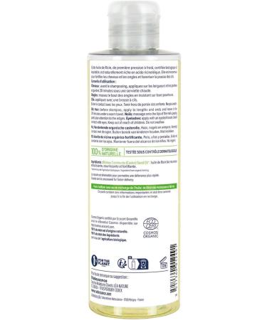 Natessance - Huile de Ricin Fortifiante Naturelle 250 ml - Lot de 2 - Buy Online on GoSupps.com