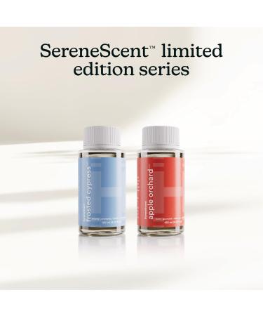 Homedics SereneScent Waterless Diffuser Oil Refill Frosted Cypress (120ml). Invigorating Home Fragrance. Compatible with SereneScent Diffusers. Easy Twist Plug & Play - Buy Online on GoSupps.com