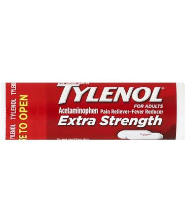 Buy Johnson & Johnson Tylenol Extra Strength 500 mg for Adults - Pack of 12 Tablets | Fast International Shipping - Buy Online on GoSupps.com