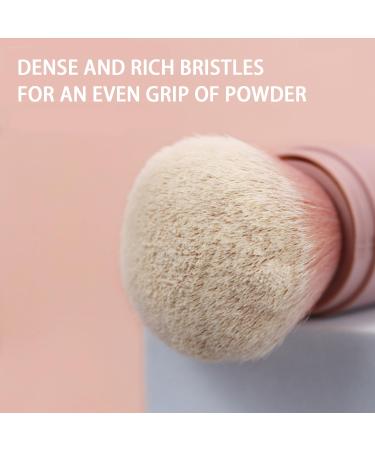 Retractable Powder Brush | Kabuki Foundation Makeup Brush for Travel & Loose Powder - Buy Online on GoSupps.com
