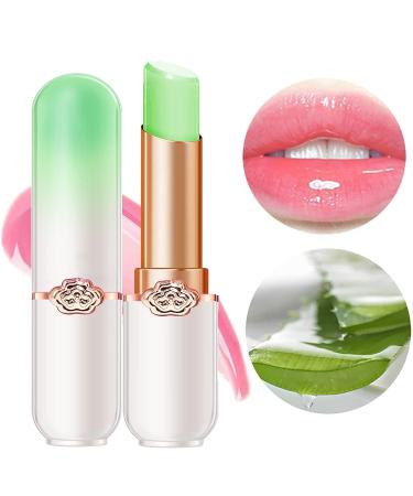 3Pcs Crystal Jelly Lipstick Set - Aloe Vera Color Changing Lipstick Queen for Long Lasting Moisture - Korean Lip Balm Tinted Magic Lipstick Set for Women - Buy Online on GoSupps.com