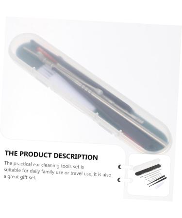 Ipetboom 3sets Ear Wax Cleaning Tools Safe Comfortable Ear for Earwax Removal Portable - Buy Online on GoSupps.com