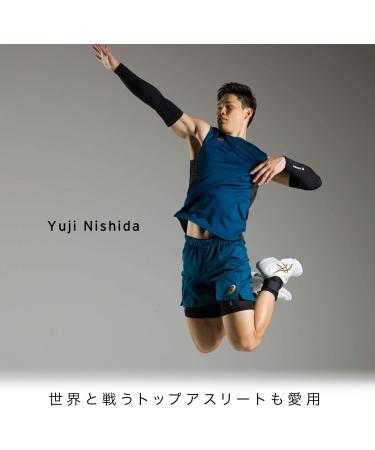 ZAMST FILMISTA Calf Supporters - Flat-Screen Design | M Size (Black) - Best International Shipping - Buy Online on GoSupps.com