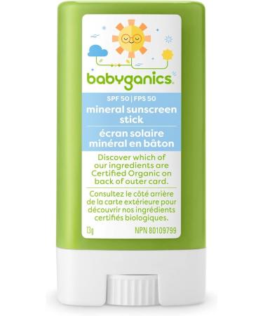 Babyganics Fragrance-Free Sunscreen Lotion SPF 50 Sunblock with UVA/UVB Protection & Fragrance-Free Sunscreen Stick SPF 50+ Sunblock with UVA/UVB Protection for Baby s Skin Lotion + Sunscreen Stick - Buy Online on GoSupps.com