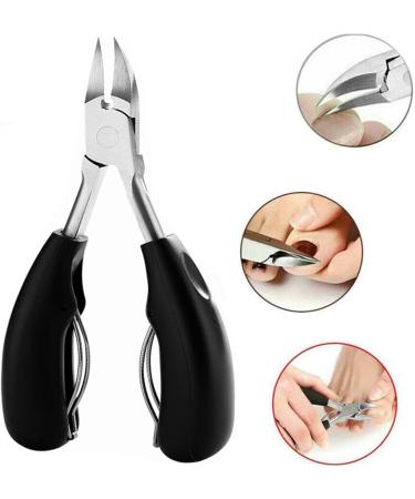 PSGS Toenail Clippers for Thick Ingrown Toe Nails Heavy Duty Precision Nail Scissor (Color : Black) - Buy Online on GoSupps.com