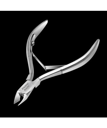 Professional Cuticle Cutter & Pusher Trimmer - Nail Care Tool for Manicure & Pedicure (Silver) - Buy Online on GoSupps.com