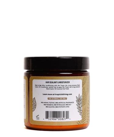 Tropic Isle Living Coconut Jamaican Black Castor Oil Hair Food 4 oz - Nourishing Hair Treatment - Buy Online on GoSupps.com