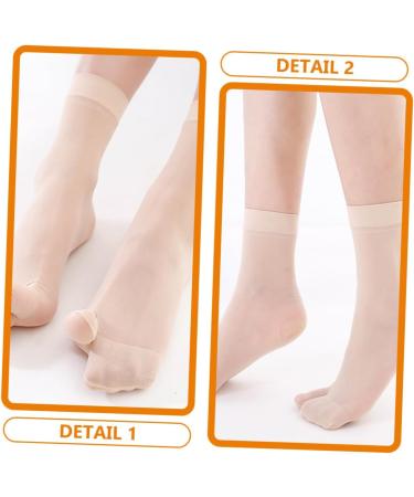 minkissy 5 Pairs Chinlon Socks Chinlon Stockings Universal Socks Two Toes Socks Japanese Style Socks Couple Socks Breathable Socks Two-toe Stockings Universal Stockings Split Toe Socks - Buy Online on GoSupps.com