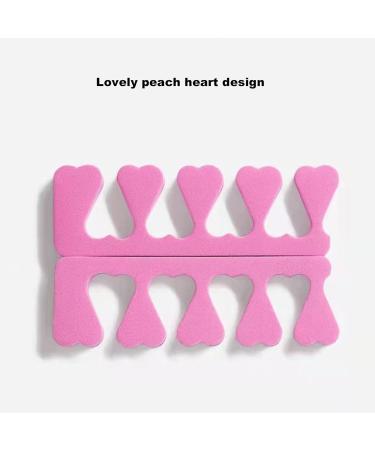 High Elasticity Nail Art Set for Women & Girls - 2 Soft Sponge Toe Separator Tools for Manicure & Pedicure - Buy Online on GoSupps.com