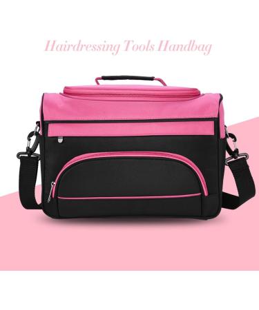 Professional Pink Salon Hairdresser Handbag - Large Capacity Portable Beauty Travel Bag for Women - Buy Online on GoSupps.com