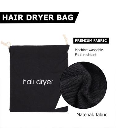 Healeved 16 Pcs Hair Dryer Storage Bag Hairdryer Storage Organizer Hair Bag Drawstring Travel Fabric Bracket - Buy Online on GoSupps.com