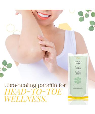Gigi Eucalyptus Paraffin Wax with Tea Tree Oil 16 oz - Moisturizing and Soothing Treatment - Buy Online on GoSupps.com