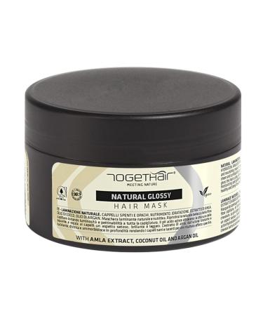 TOGHETHAIR SRL Togethair Natural Glossy Hair Mask 250 ml dull and opaque hats caring moisturizing