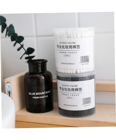 Buy Mikinona 2 Cotton Swabs & Ear Plugs - Reusable Black Cotton Buds for Babies | Iodine Swabs - Perfect for Gentle Cleaning - Buy Online on GoSupps.com
