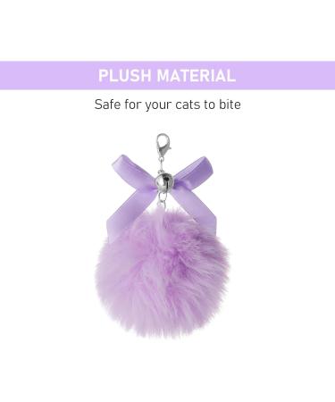 Bewudy 2 PCS Cat Wand Interactive Cat Toy Interactive Cat Wand Toys with Bells Cat Feather Toys for Indoor Cats Feather Dangler Funny Exercise for Indoor Cat Kitten Catcher (Ball) - Buy Online on GoSupps.com
