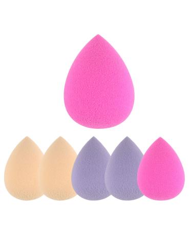 Snowflakes Mini Beauty Makeup Sponge Blender for Eyes | 6 Pack Latex Free Under Eye Makeup Sponges | Perfect for Flawless Application - Buy Online on GoSupps.com