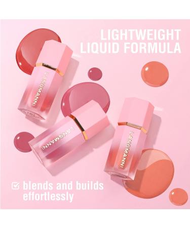 Long-Wearing Matte Liquid Blush - Lightweight & Smudge Proof in Natural-Looking Color (#107) - Buy Online on GoSupps.com