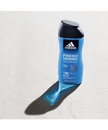 Shower Gel - Endurance by Adidas for Men - 8.4 oz Shower Gel - Buy Online on GoSupps.com