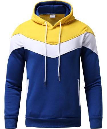 CEWIFO Men's Cotton Tracksuit - Short Sleeve Hoodie & Jogging Suit (5XL to 3XL) | Stylish Black & Yellow Zip Sweatwear for Home & Sport - Buy Online on GoSupps.com