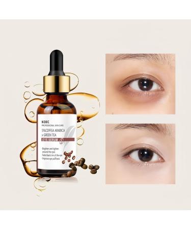 5% Caffeine Eye Serum with Green Tea & Sambucus Nigra | Reduces Dark Circles & Swelling | Professional Skincare for Women - 30ml - Buy Online on GoSupps.com