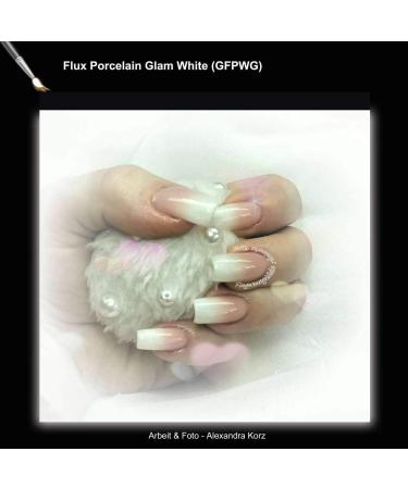 UV Gel Flux Porcelain Glam White - Premium French Gel & Baby Boomer | International Shipping Available - Buy Online on GoSupps.com