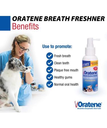Pet King Brands Oratene Brushless Oral Care Breath Freshener for Dogs and Cats  4oz - Buy Online on GoSupps.com
