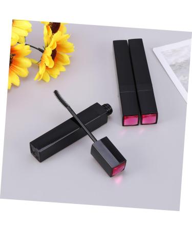 TOVINANNA 3pcs Eyelash Glue Tube Eyelash Spoolies Empty Mascara Bottle Empty Eyeliner Tube Black - Buy Online on GoSupps.com
