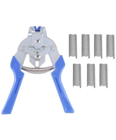 PAMENET M Nail Ring Pliers Kit for Fence Fastening Upholstery Installation Cage Repair Pliers 5 Boxes of 3000 Nails