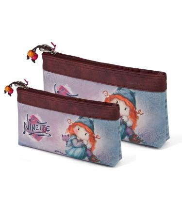 Forever Ninette Origin Set of Two Cosmetic Bags Multicoloured